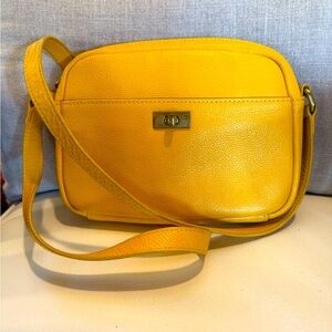 J. Crew Leather Crossbody Bag